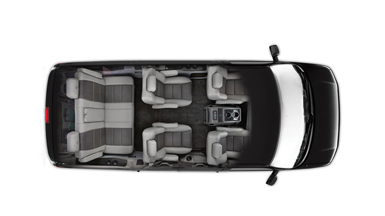 Alquiler de furgoneta con chófer (estándar)