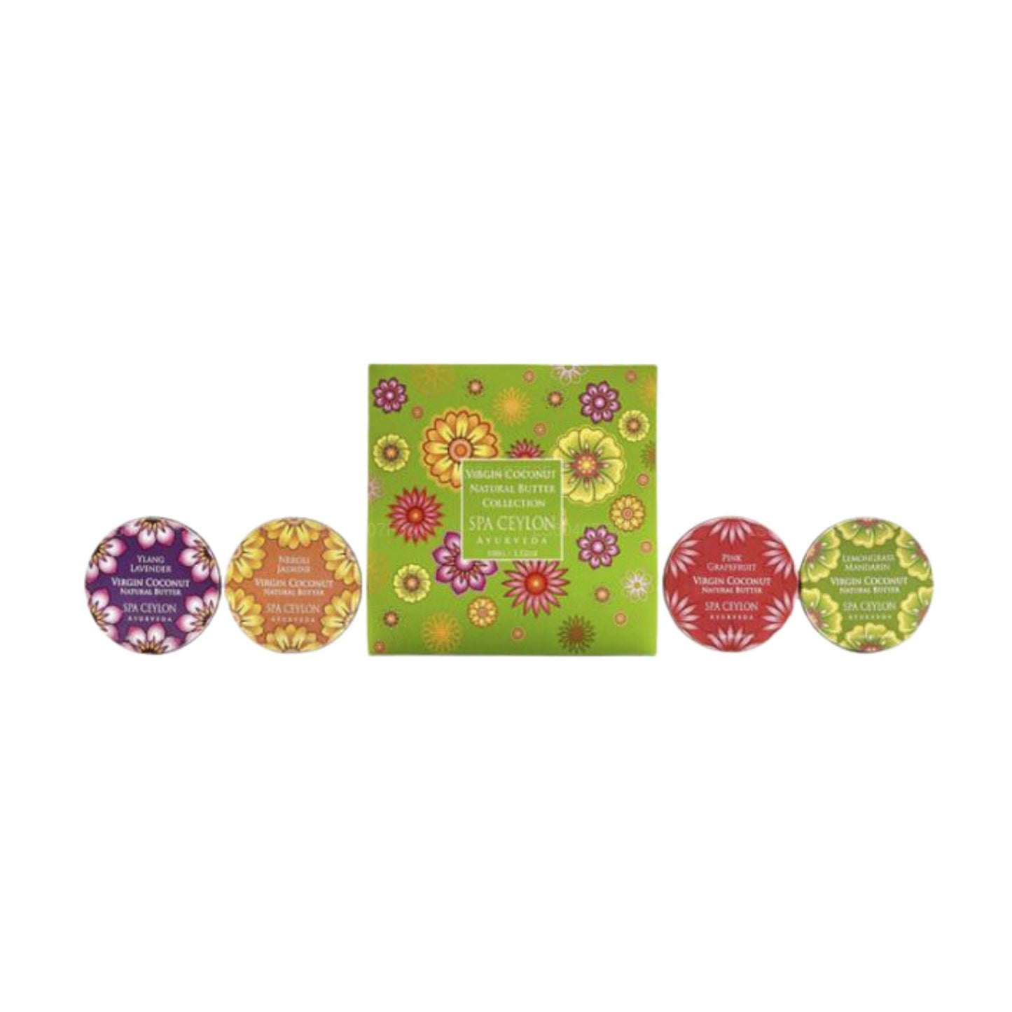 Colección de mantequilla natural Spa Ceylon