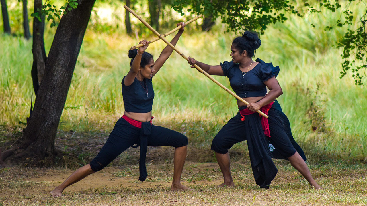 Espectáculo de Angampora con Rana Bera de Habarana