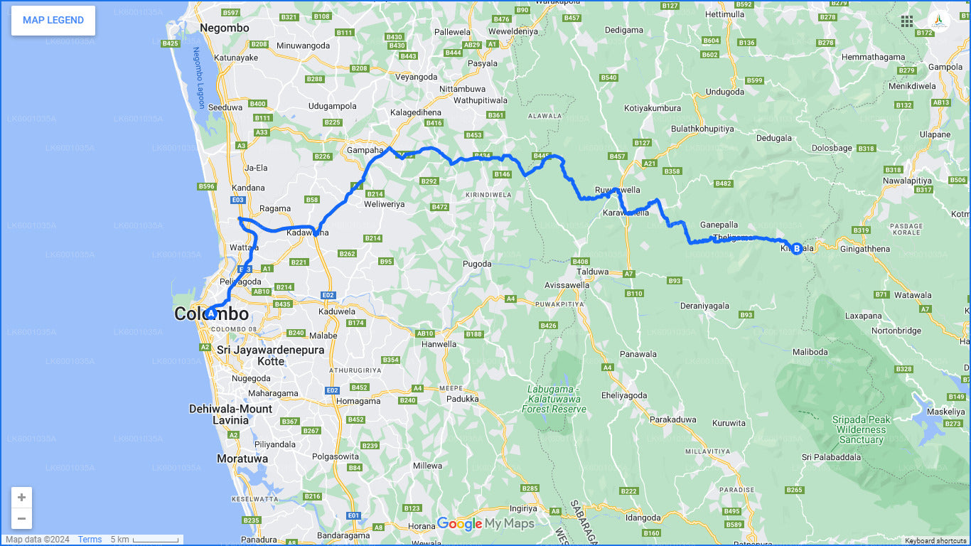 Rafting ni wai vulavula mai Colombo