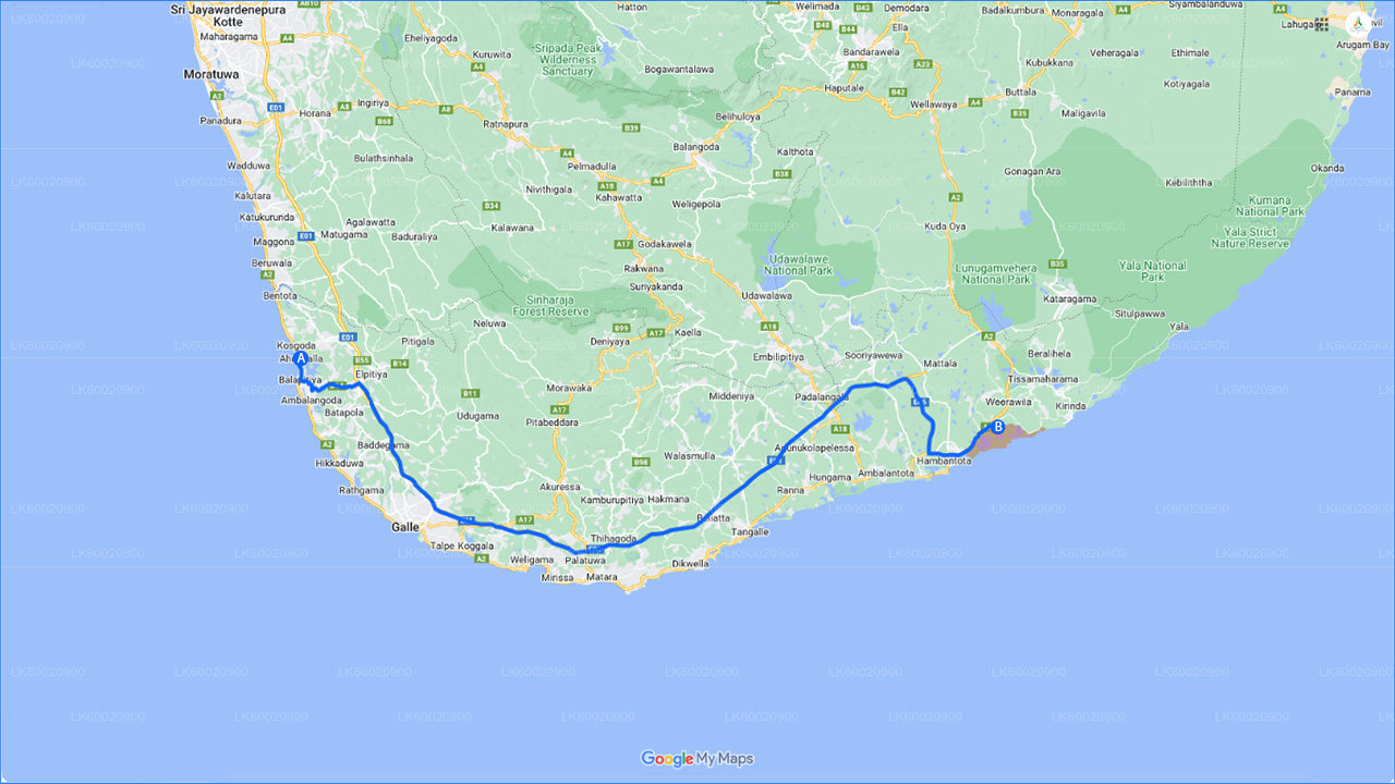 Safari por el Parque Nacional Bundala desde Ahungalla