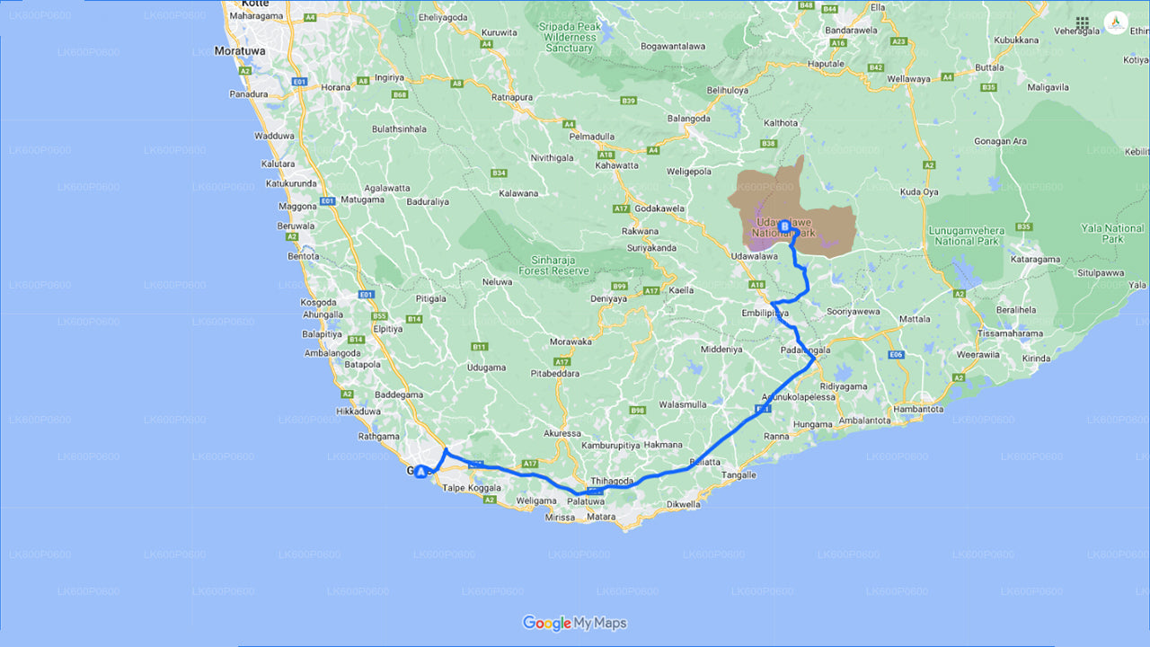 Safari en el Parque Nacional Udawalawe desde Galle