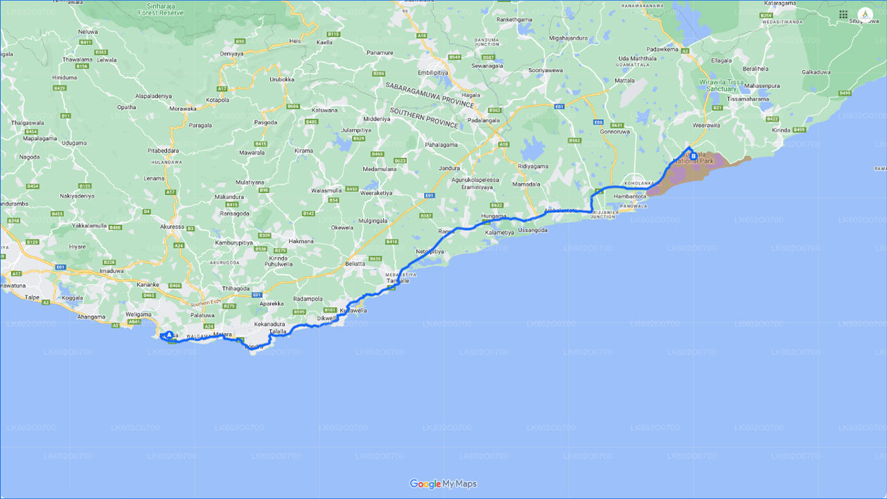 Safari por el Parque Nacional Bundala desde Mirissa