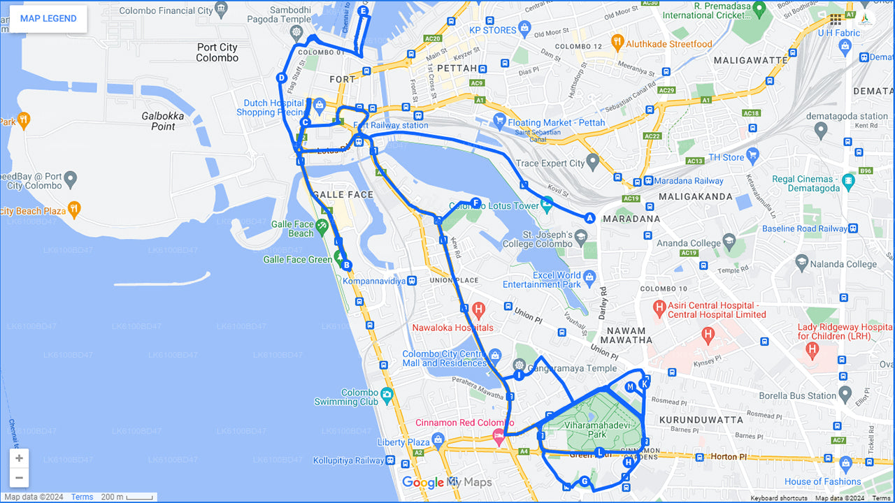 Visita a la ciudad de Colombo