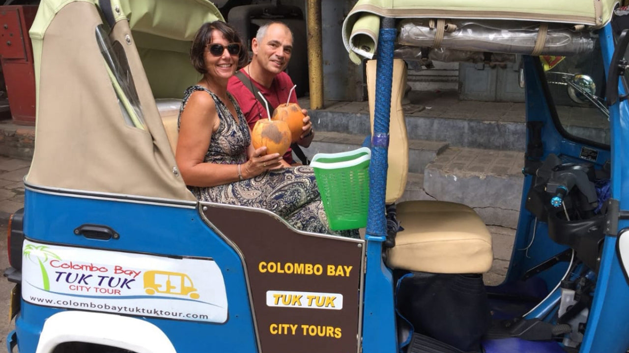 Safari en tuk tuk por Colombo