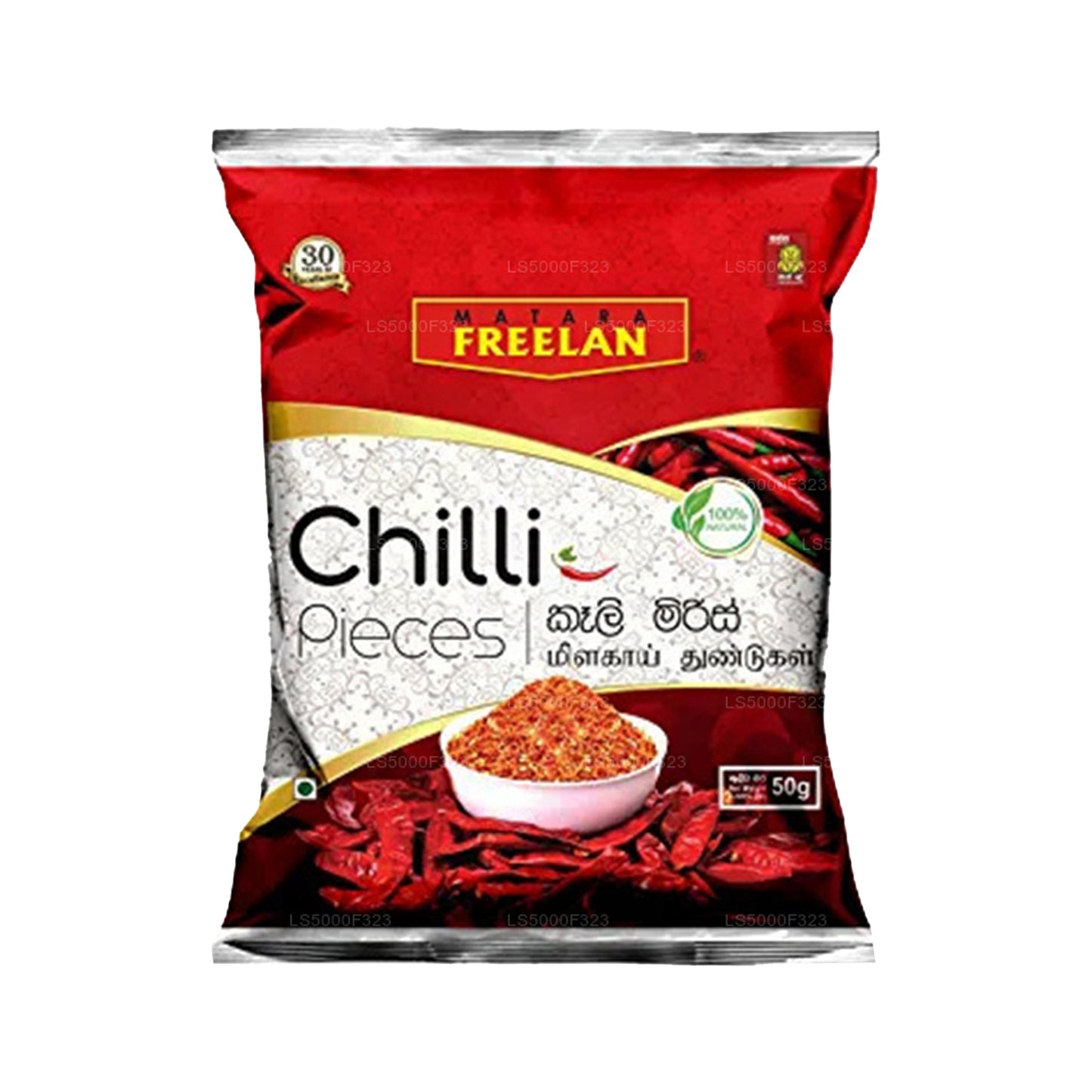 Trozos de chile Matara Freelan (50 g)