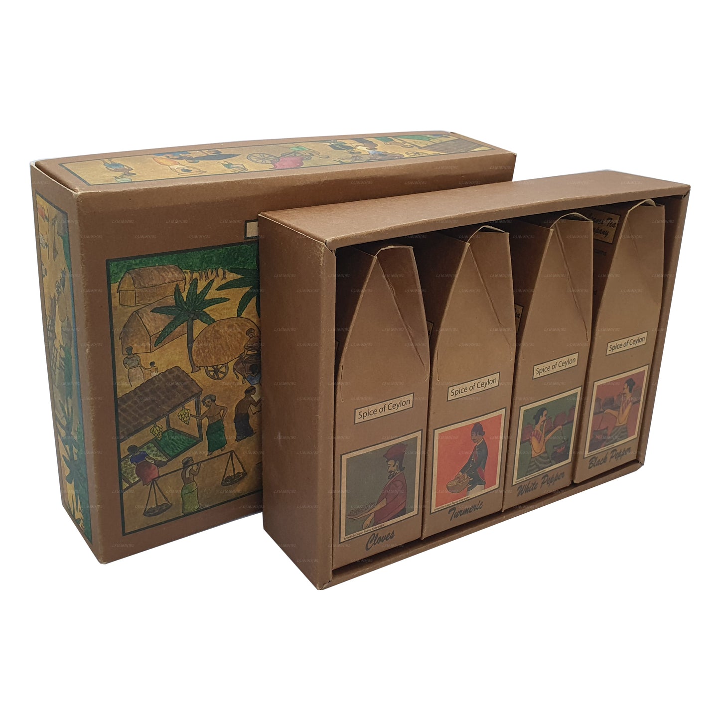 Paquete de regalo de especias de Ceilán de primera calidad Lakpura®