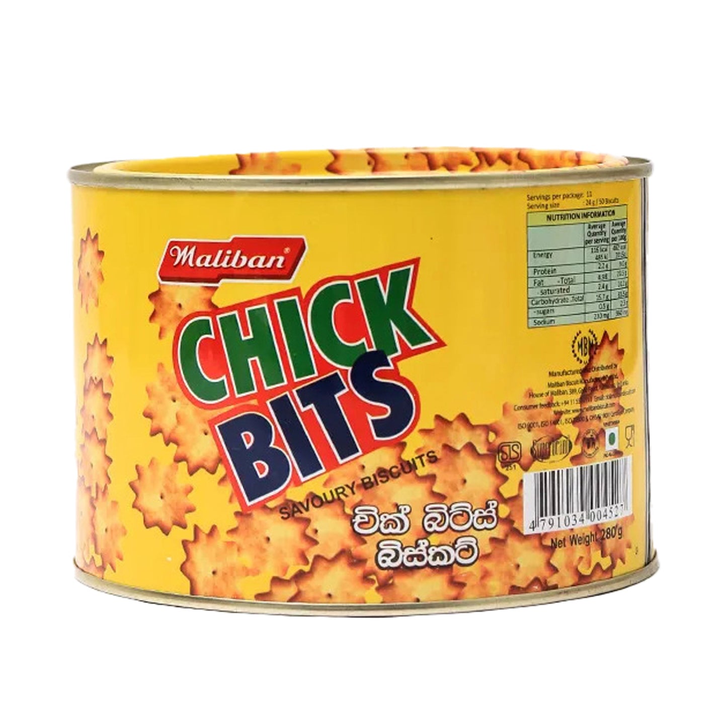 Maliban Chick Bits (280 g)