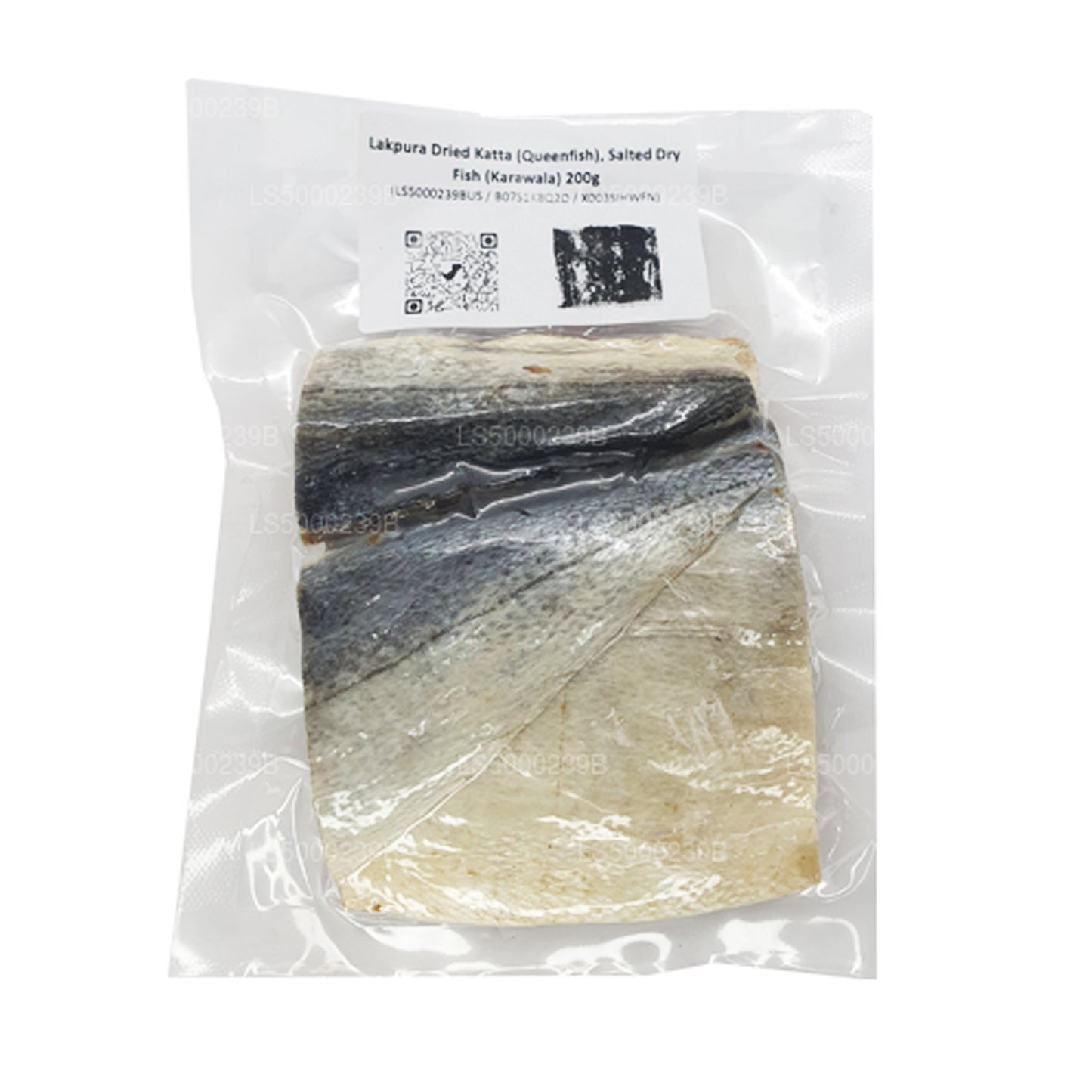 Katta (pez reina) seco Lakpura 200 g, pescado seco salado (Karawala)
