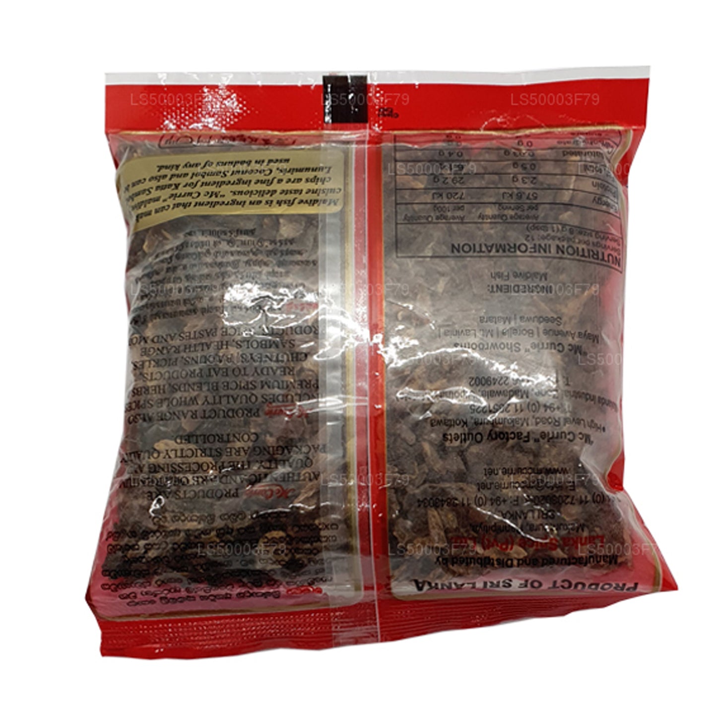 Chips de pescado Mc Currie Maldive (100 g)