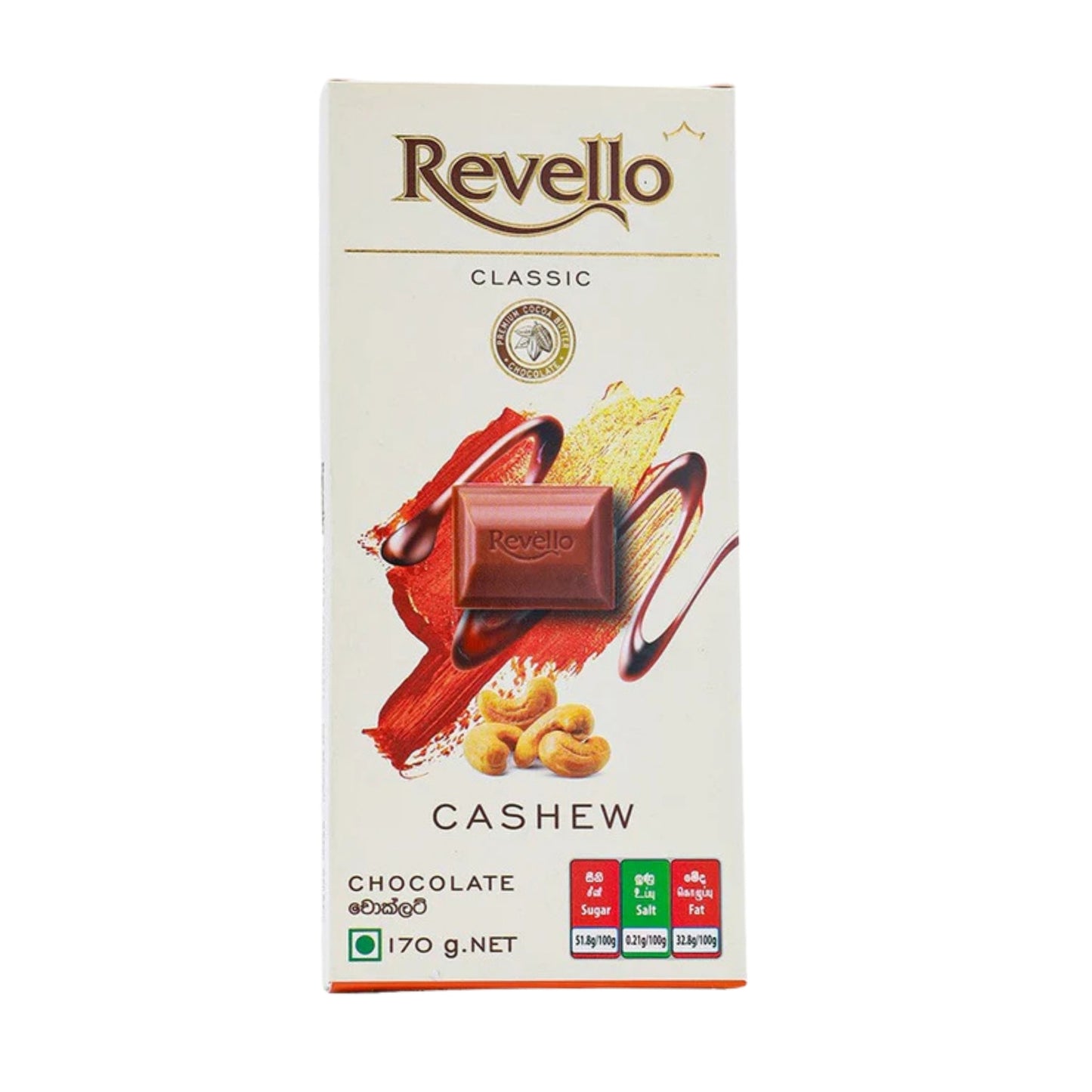 Chocolate con anacardos Revello