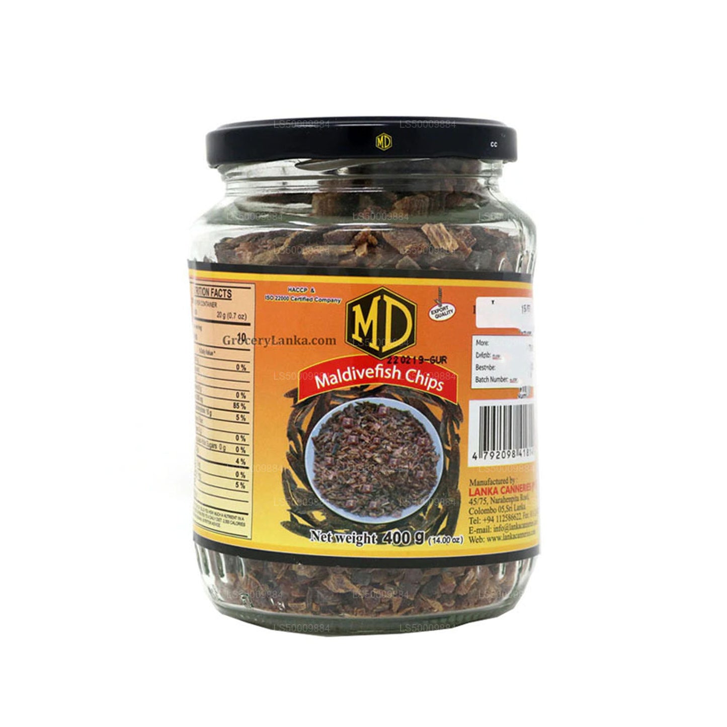 Patatas fritas de pescado MD Maldive (50 g)