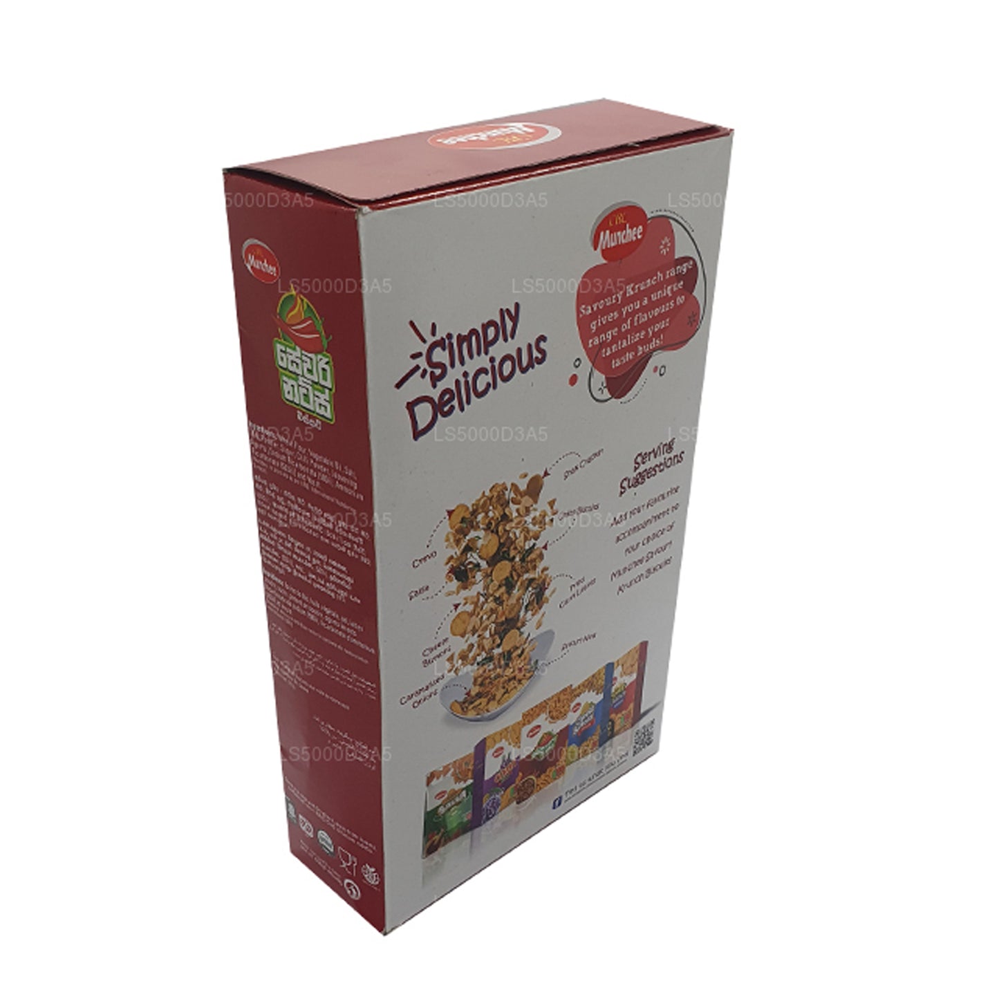 Nueces saladas Munchee Biscuit (170 g)