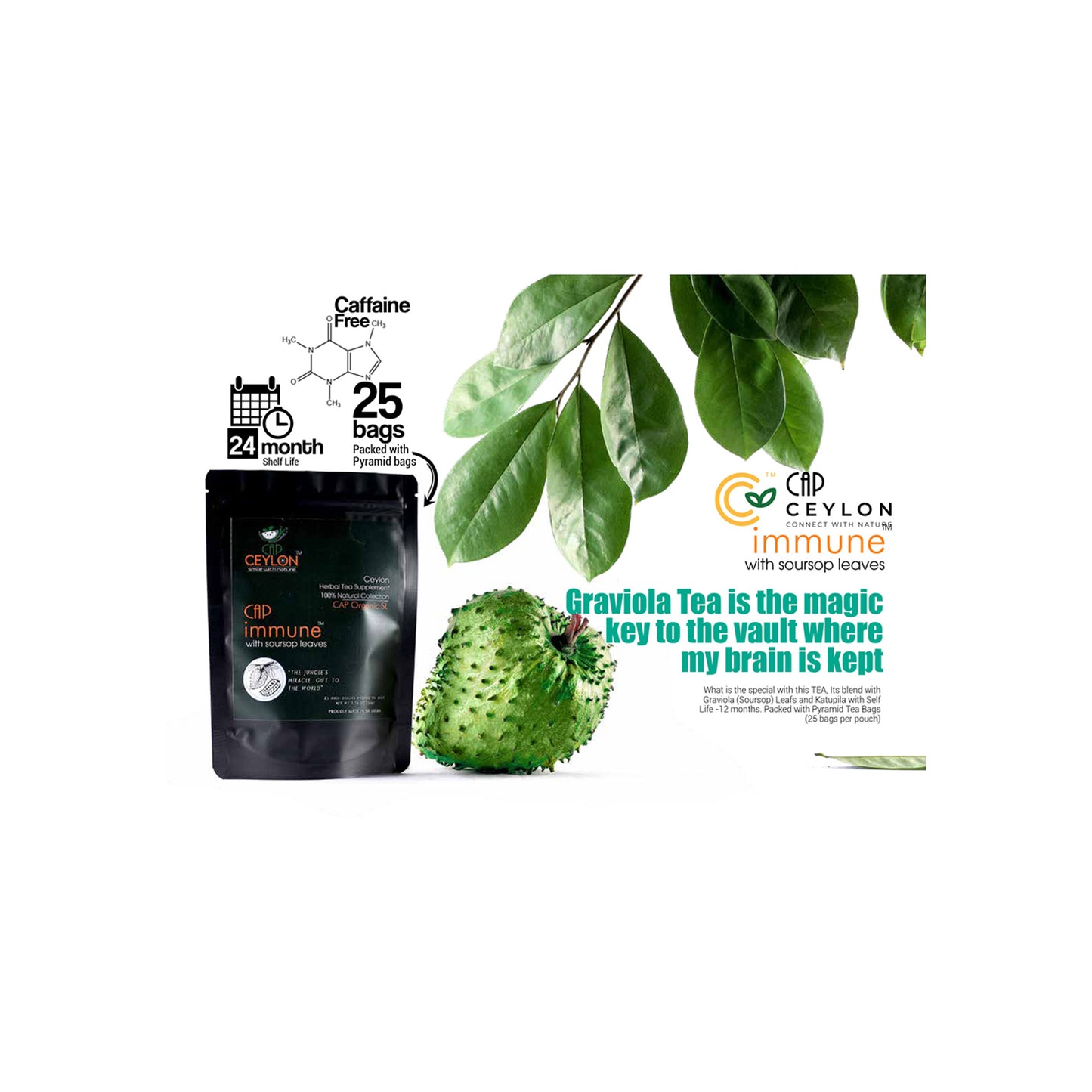 Té Inmune CAP Ceylon (50 g)