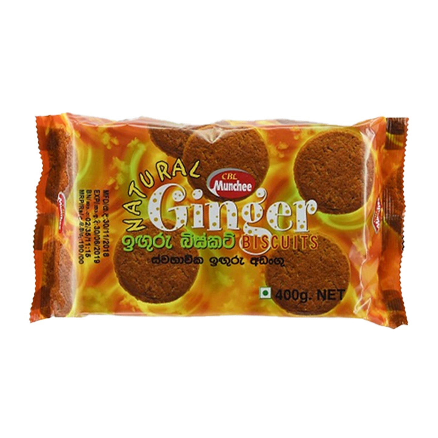 Galleta de jengibre (85 g)