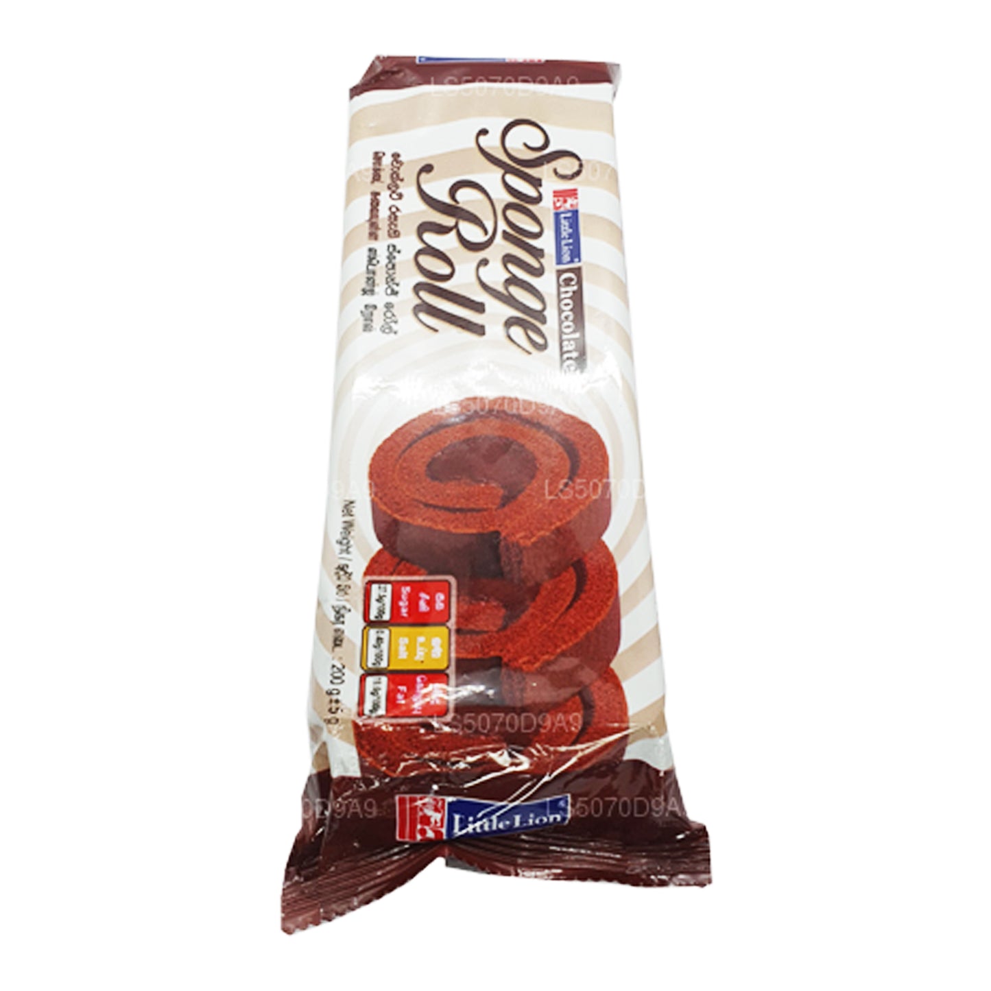 Rollo de esponja Little Lion de chocolate (200 g)