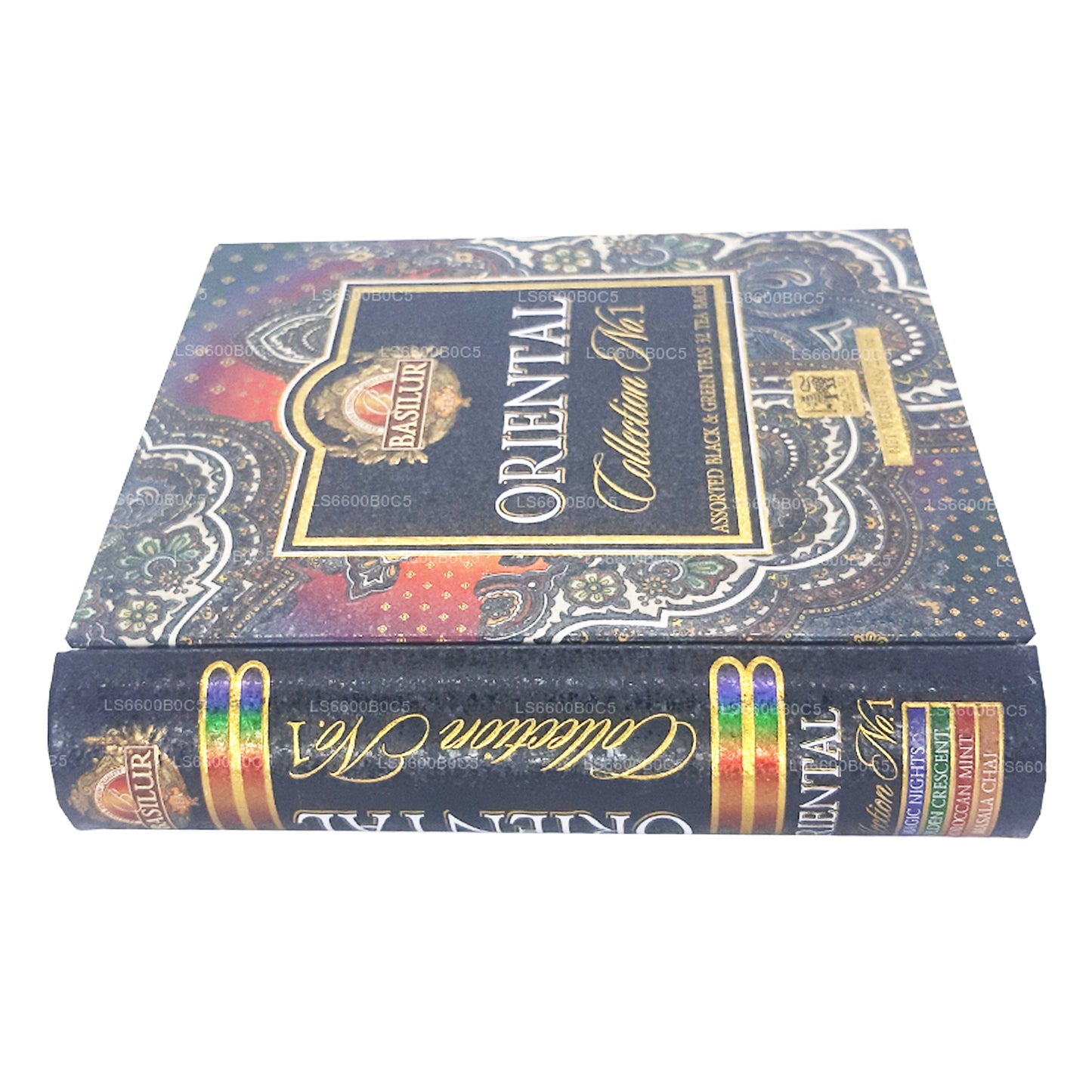 Libro de té Basilur Oriental Collection, volumen 1 (60 g), 32 bolsitas de té