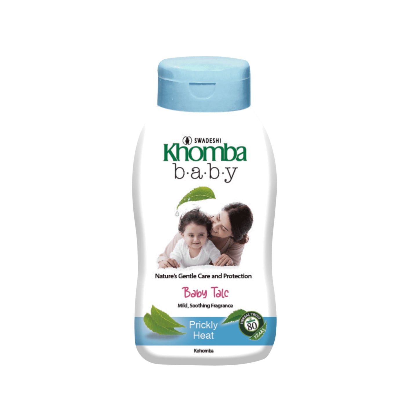 Swadeshi Khomba Baby Talco para Calor Prickly (100g)