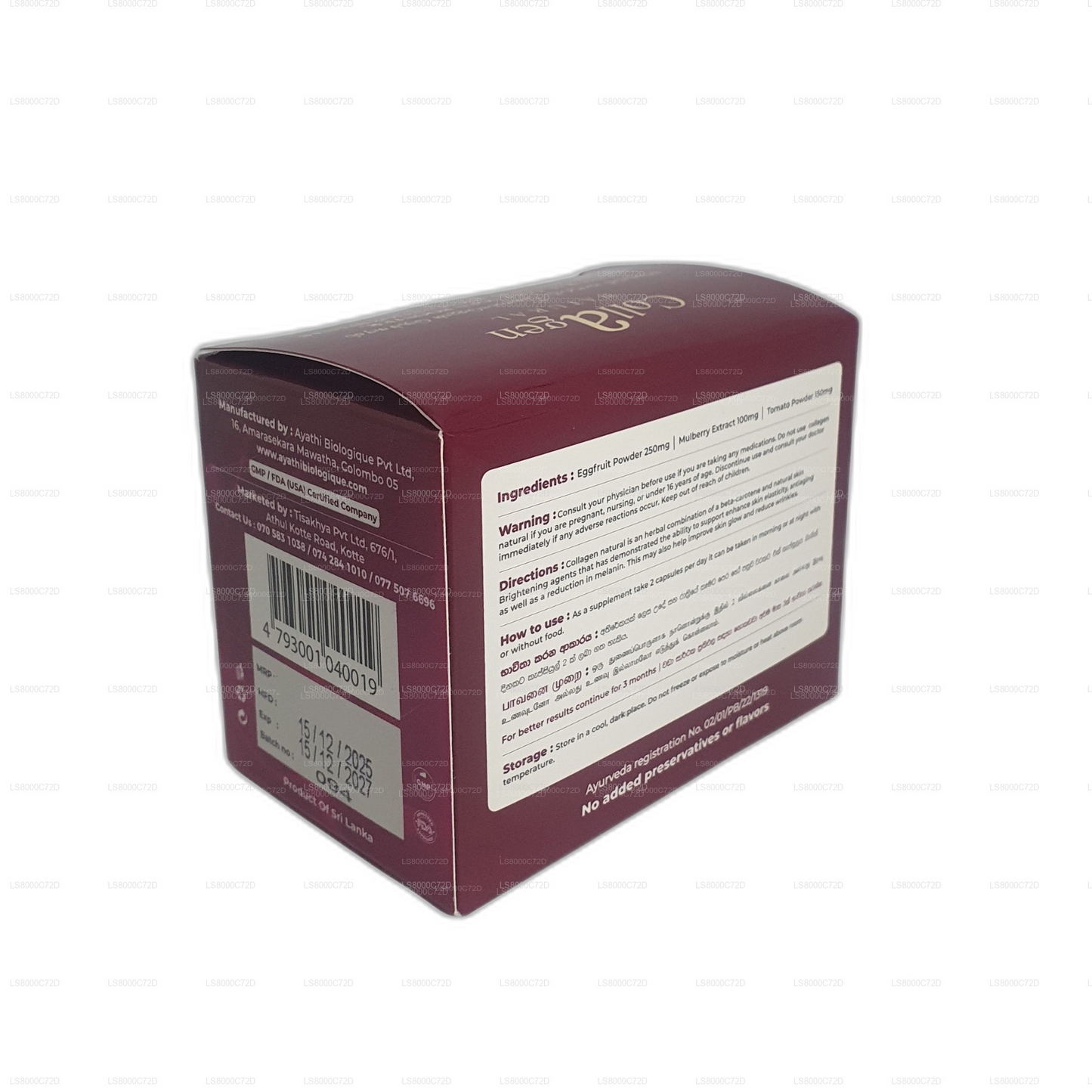 Clif Collagen Natural (60 cápsulas)