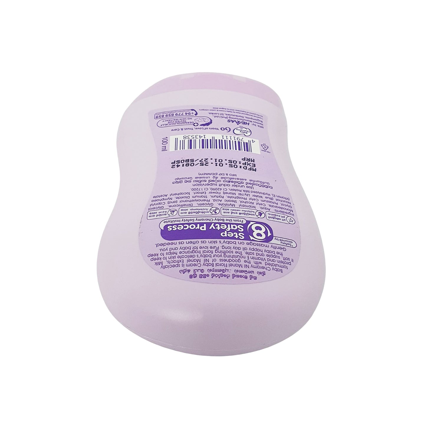 Crema floral para bebés Baby Cheramy (Nil Manel & Milk) 100 ml
