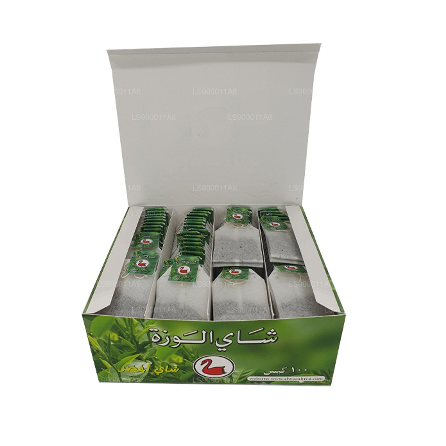 Té verde Alwazah, 100 bolsitas de té (200 g)