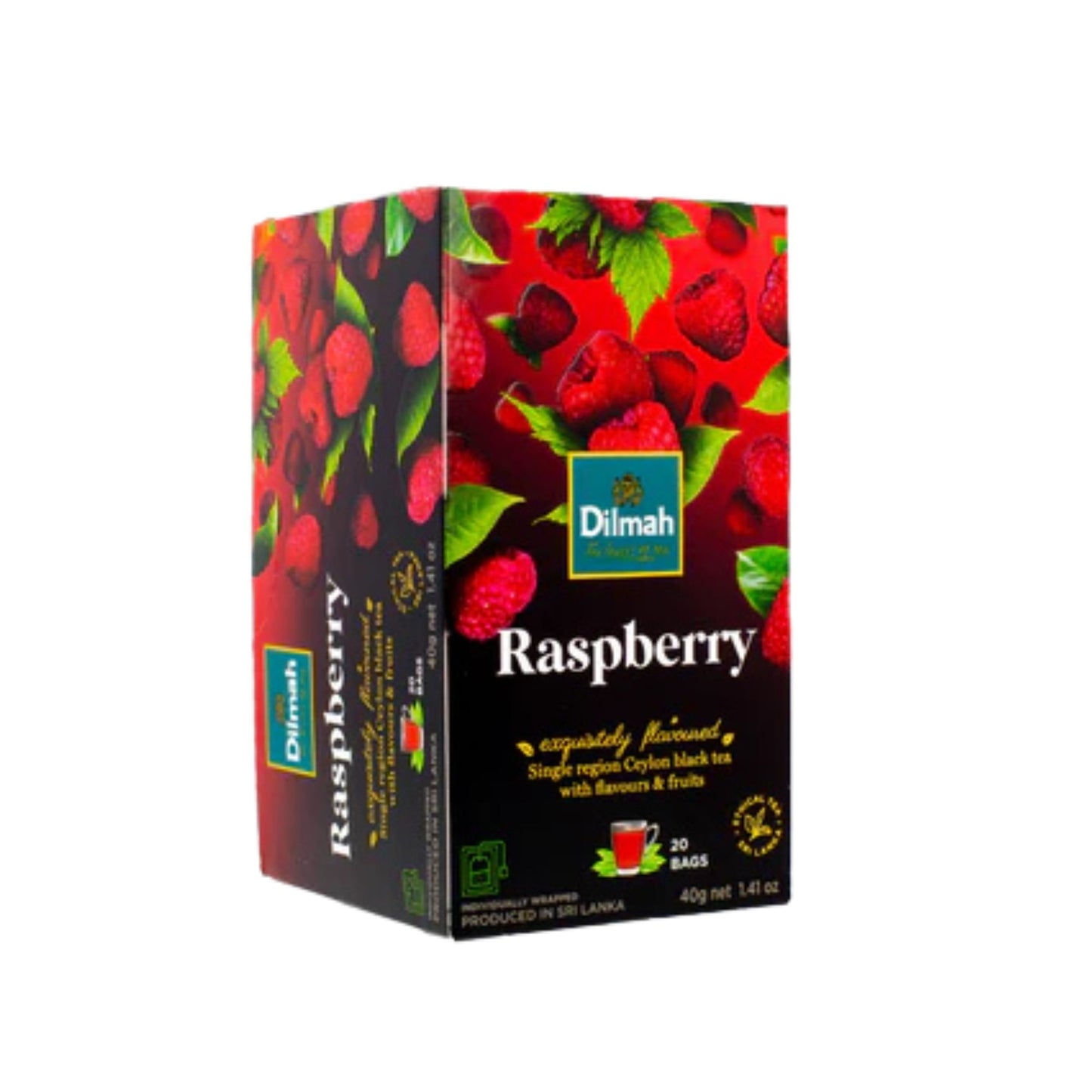 20 bolsitas de té Dilmah Raspberry (30 g)