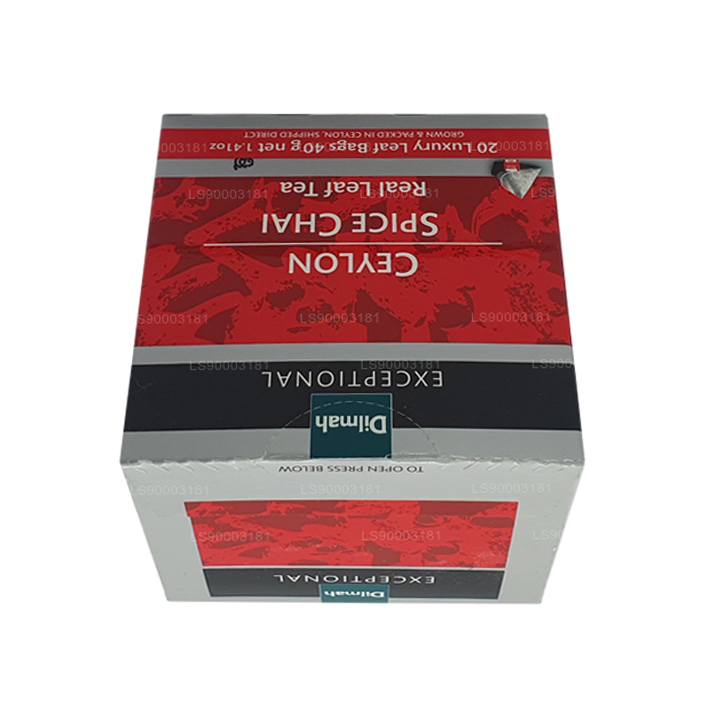 Dilmah Exceptional Ceylon Spice Chai (40 g) 20 bolsitas de té