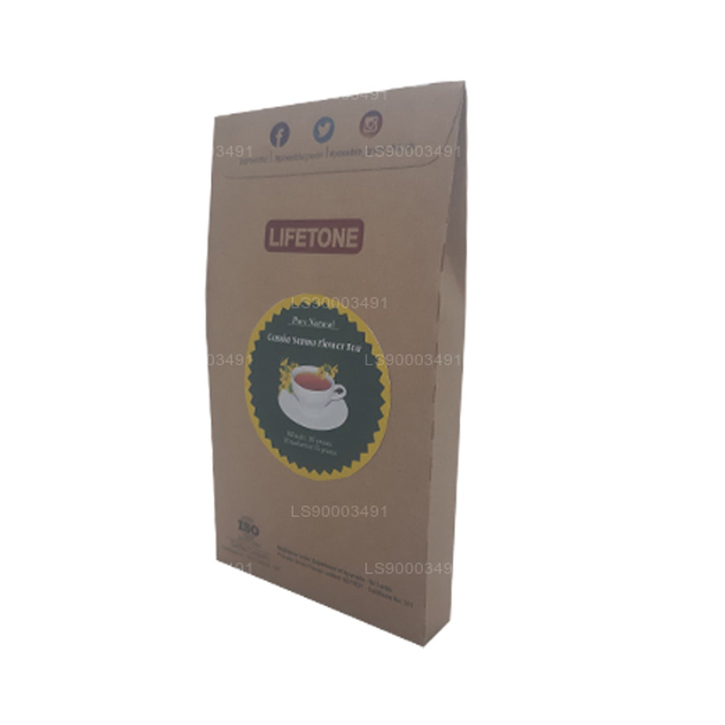 Té de flores de Senna Lifetone (30 g)