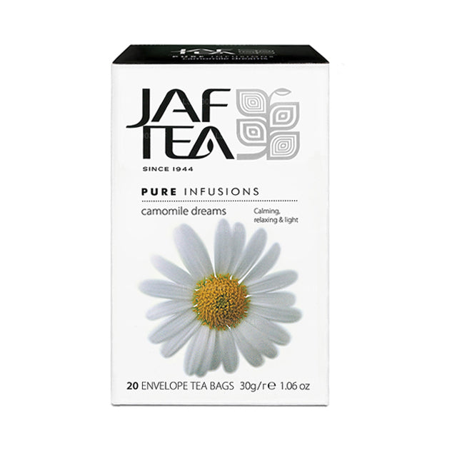 Bolsitas de té Jaf Tea Pure Infusions Collection Camomile Dream Foil en sobre (30 g)