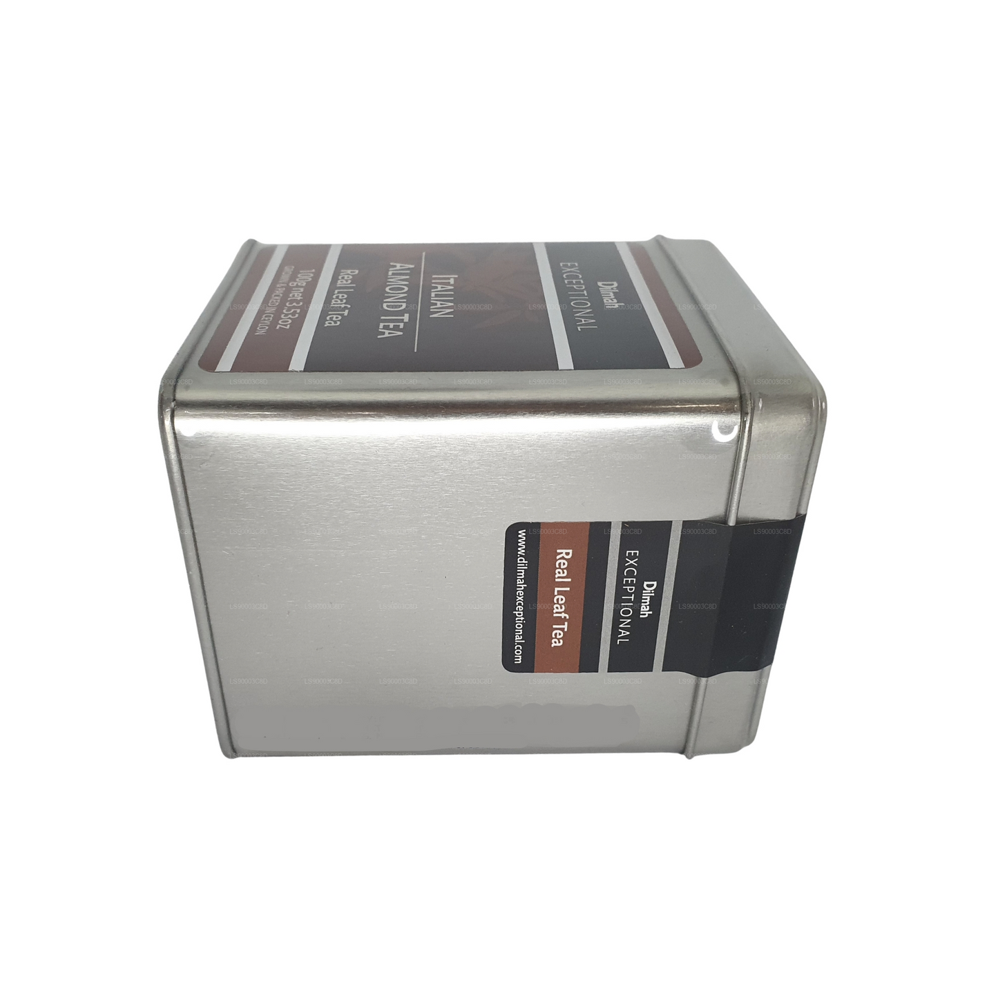 Té Dilmah Excepcional de Almendra Italiana (100g) Caja de hojalata
