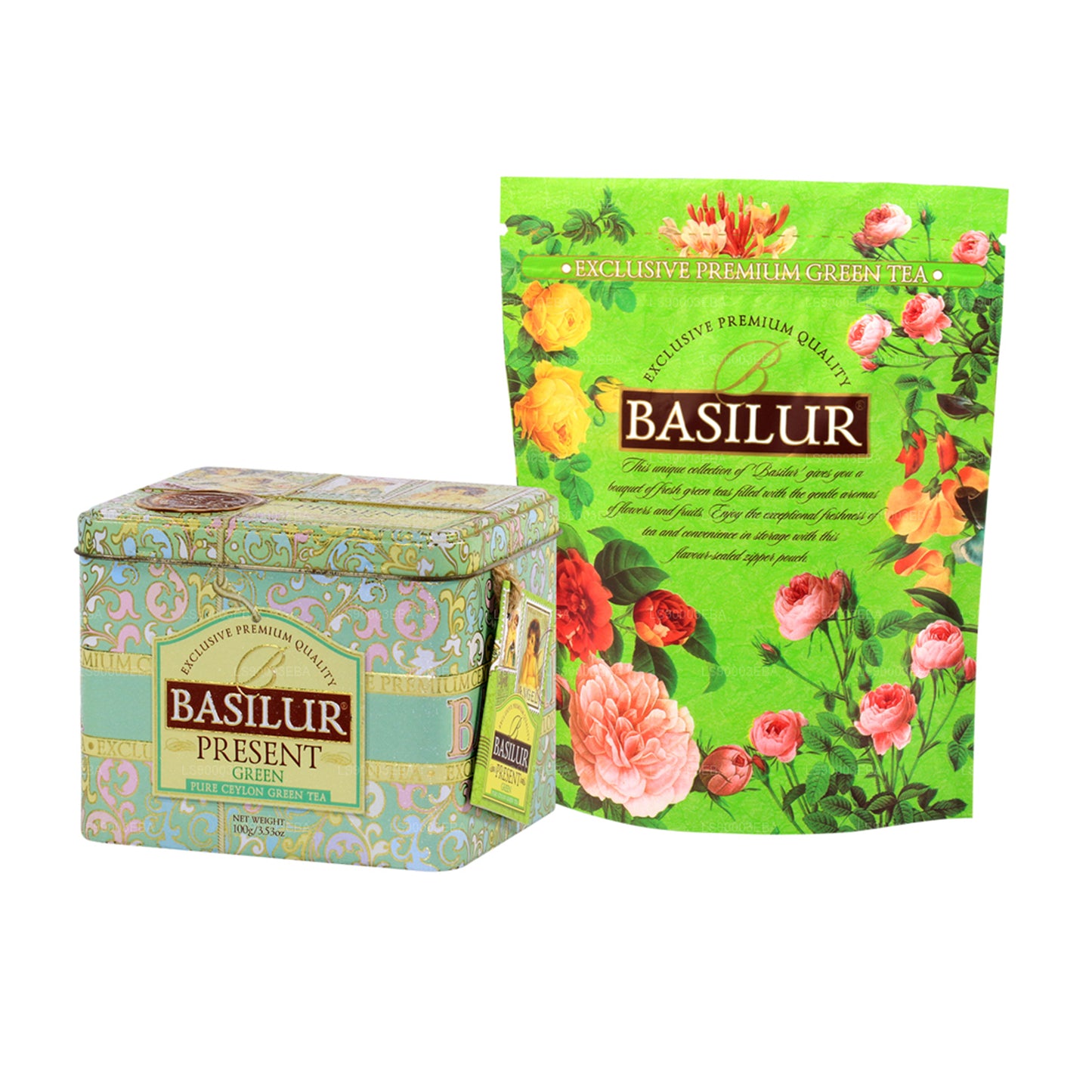 Carrito Basilur Present «Green» (100 g)