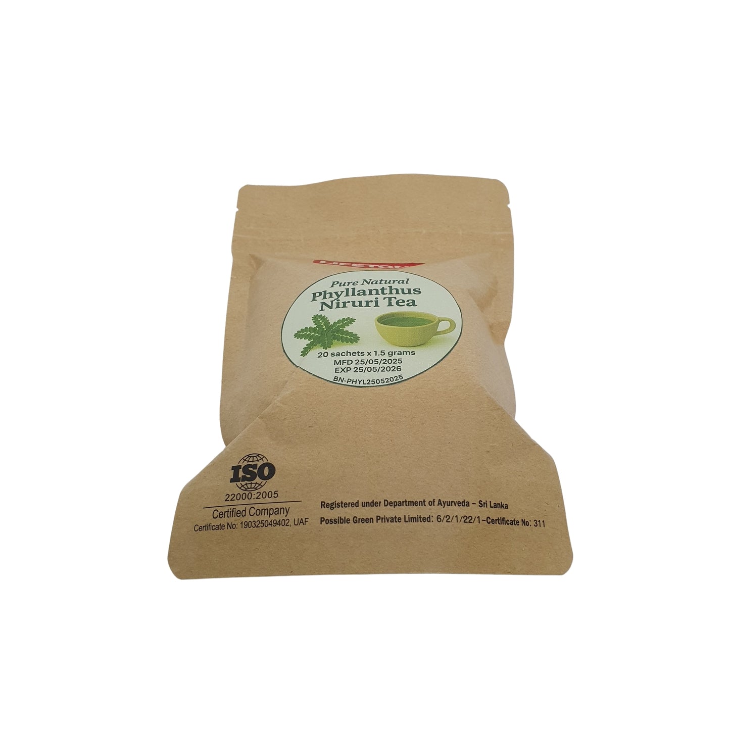 Té Lifetone Phylanthus Nirurii (40 g)