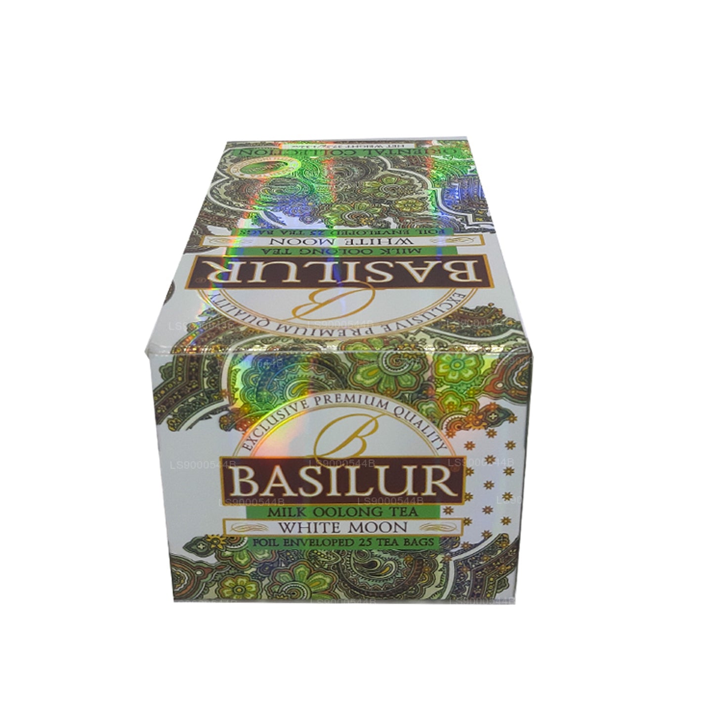 Té Oolong con leche Basilur White Moon (37,5 g) 25 bolsitas de té