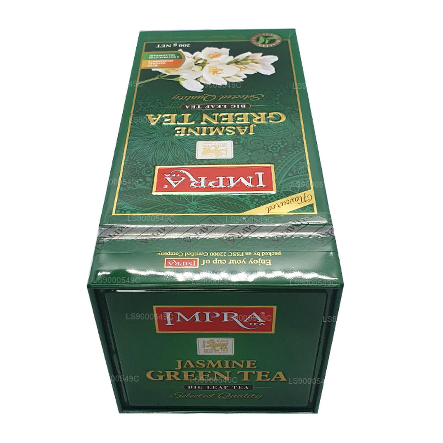 Carrito de té verde Impra Jasmine Big Leaf (200 g)
