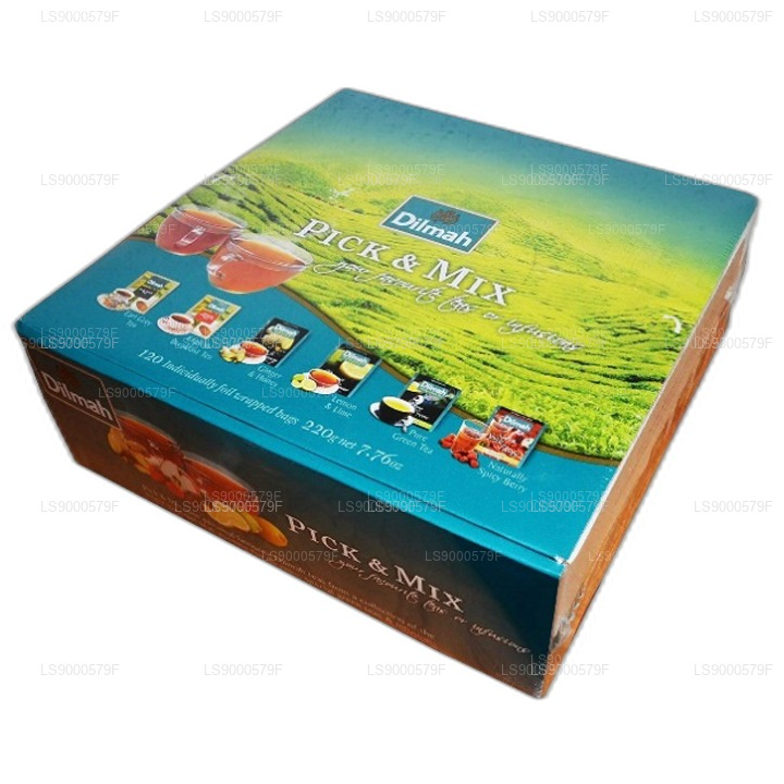 120 bolsitas de té Dilmah Pick and Mix (220 g)