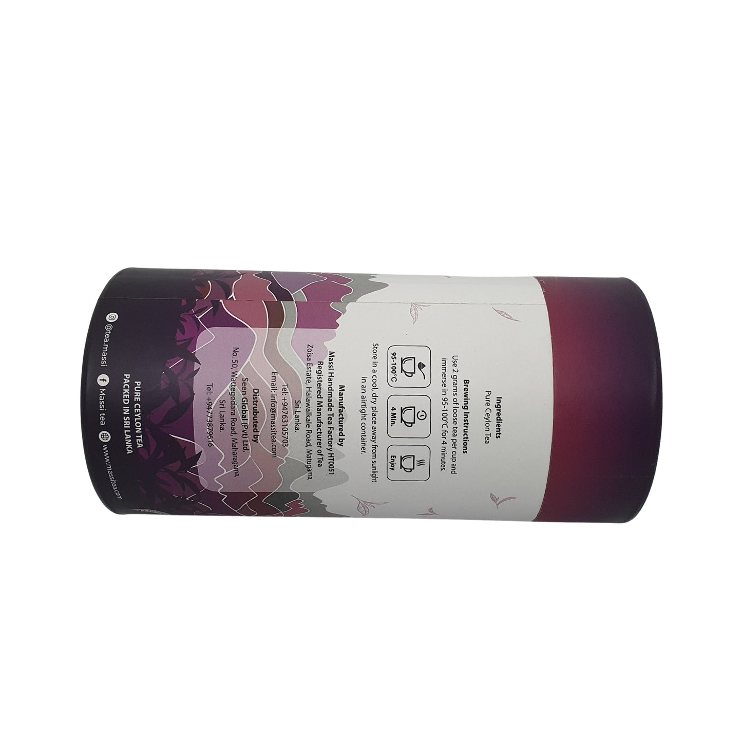 Té Massi Single Estate Artesanal Fuerte de Té Negro (50g)