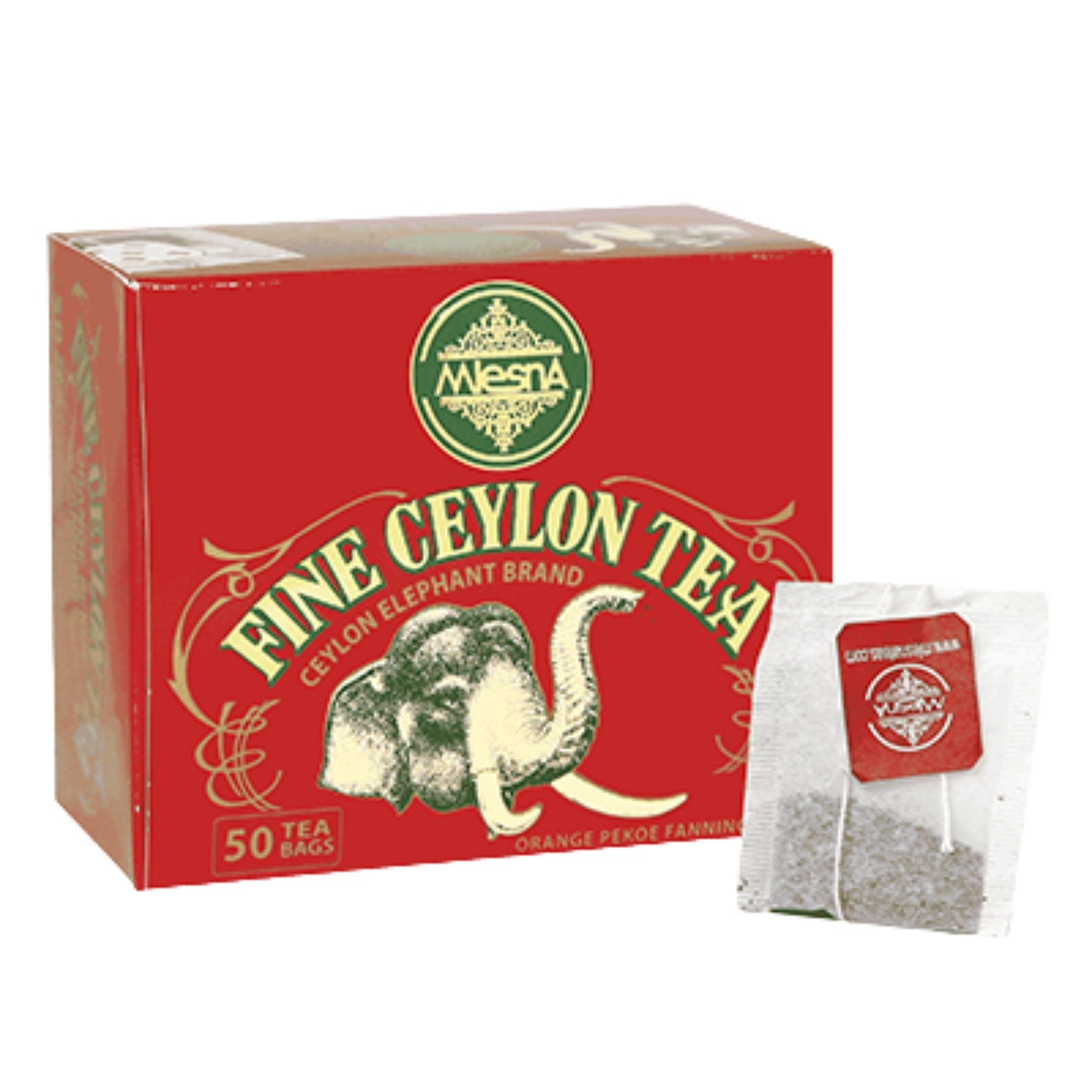 Té Mlesna Fine Ceylon (100 g) 50 bolsitas
