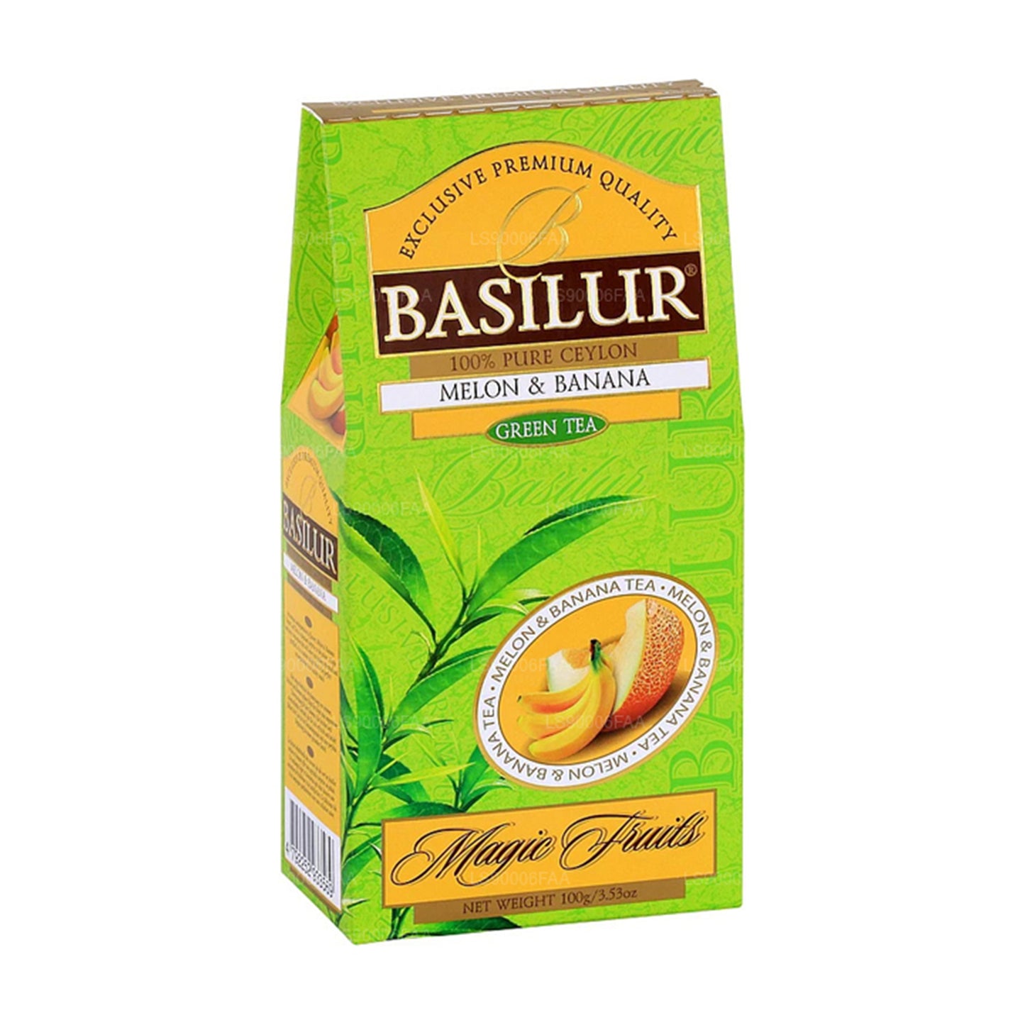 Melón verde mágico y plátano Basilur (100 g)