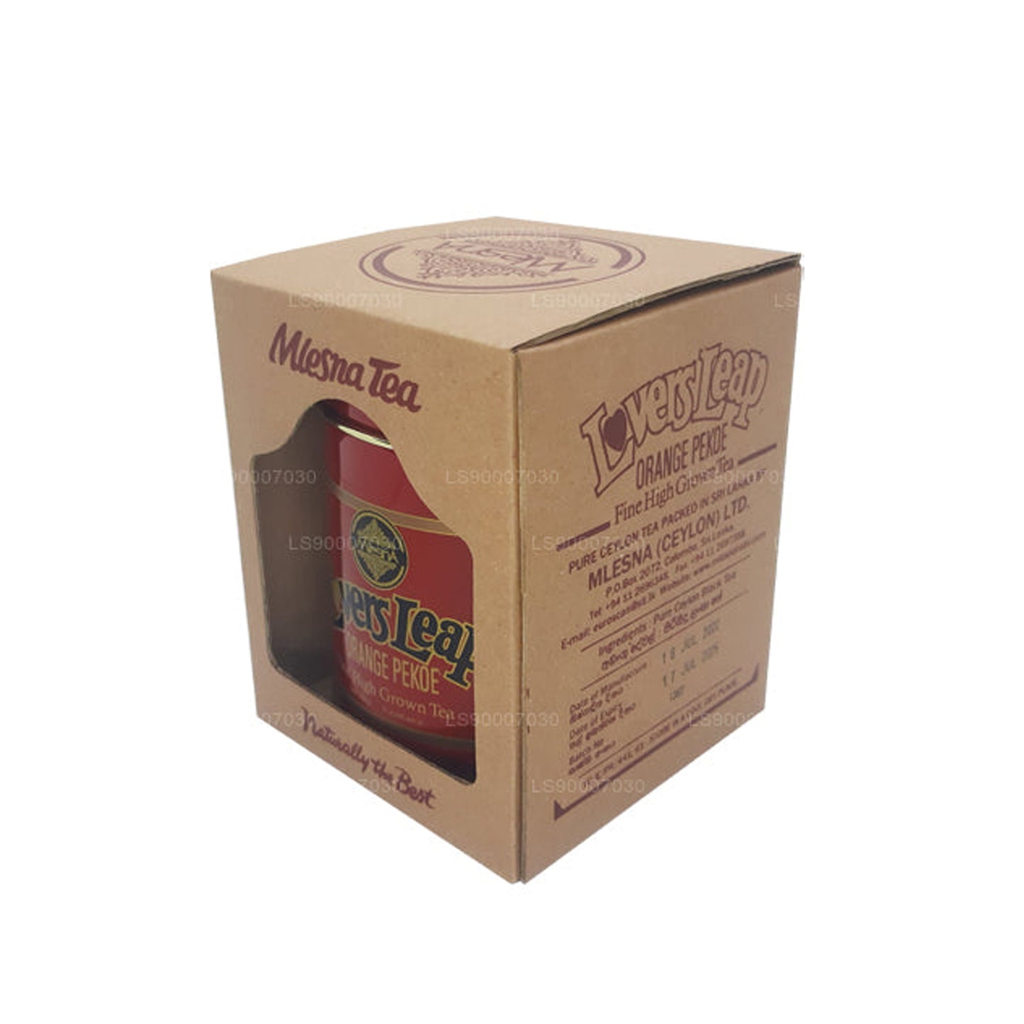 Molesna Tea Lover's Leap Orange Pekoe en caja de metal (100 g)