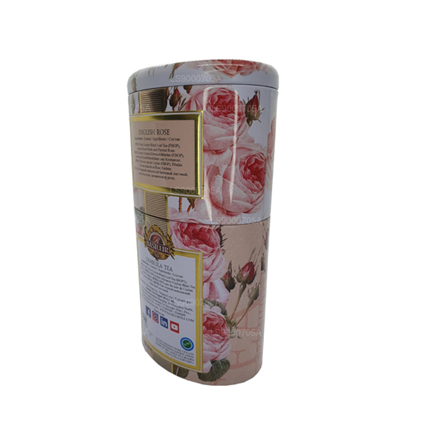 Carrito Dimbula de frutas y flores de Basilur «English Rose» (100 g)