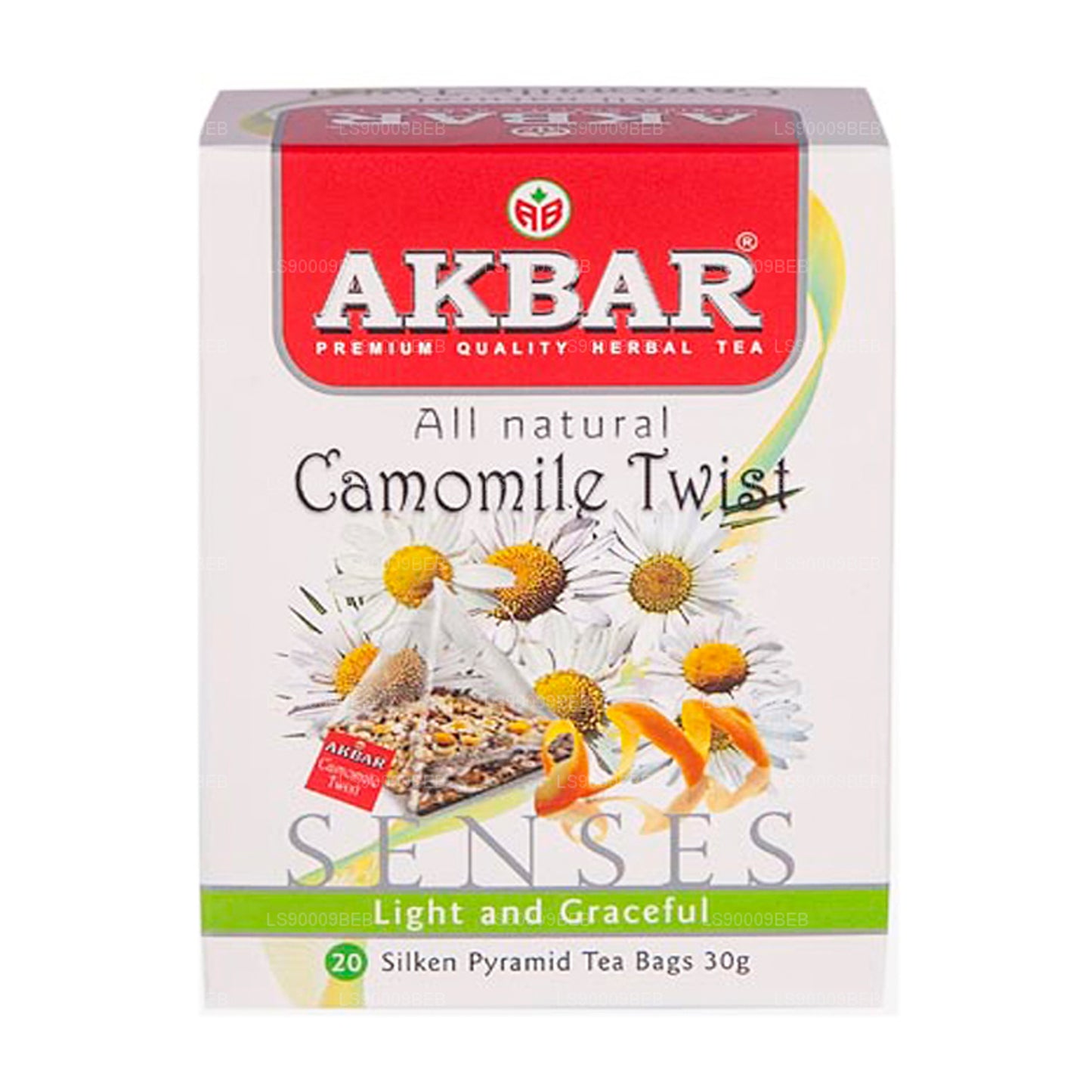 Akbar Chamomile Twist (30 g) 20 bolsitas de té