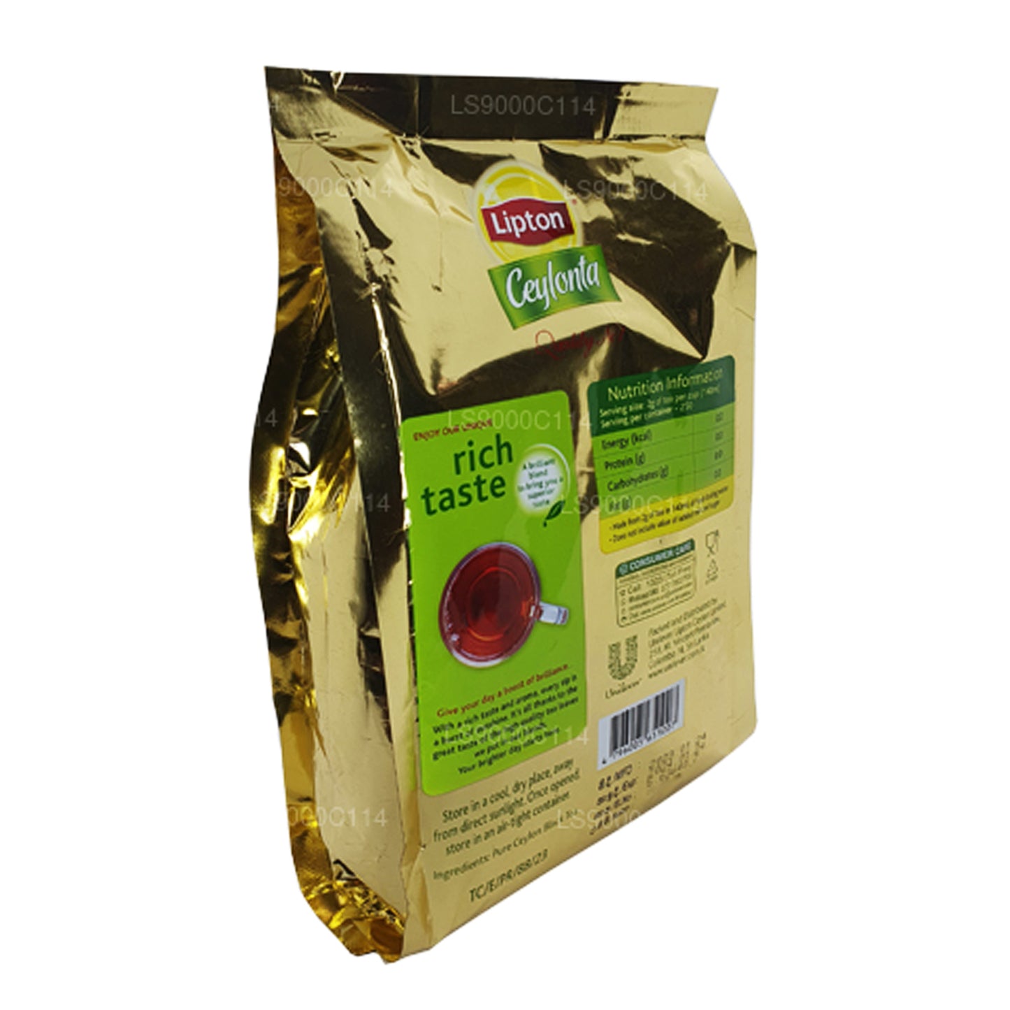 Hojas de té Lipton Ceylonta (500 g)