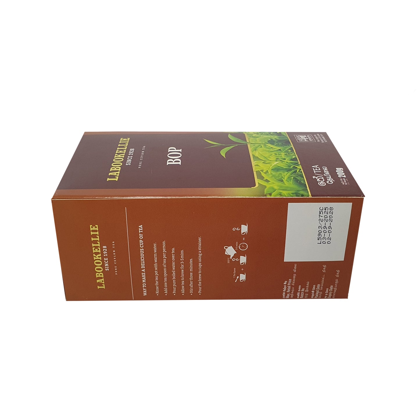 Té DG Labookellie BOP (200 g)