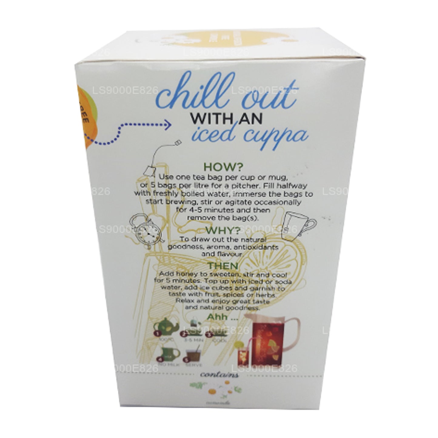 Flores de manzanilla pura Dilmah (30 g), 20 bolsitas de té