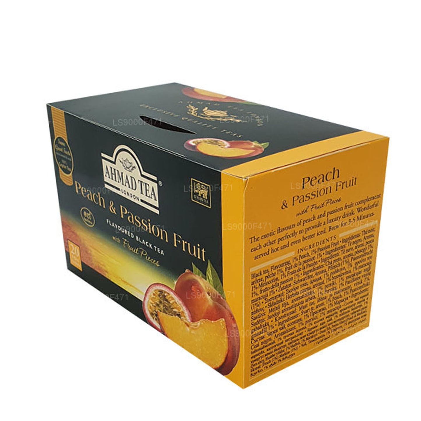 20 bolsitas de té Ahmad Tea Peach and Passion (40 g)