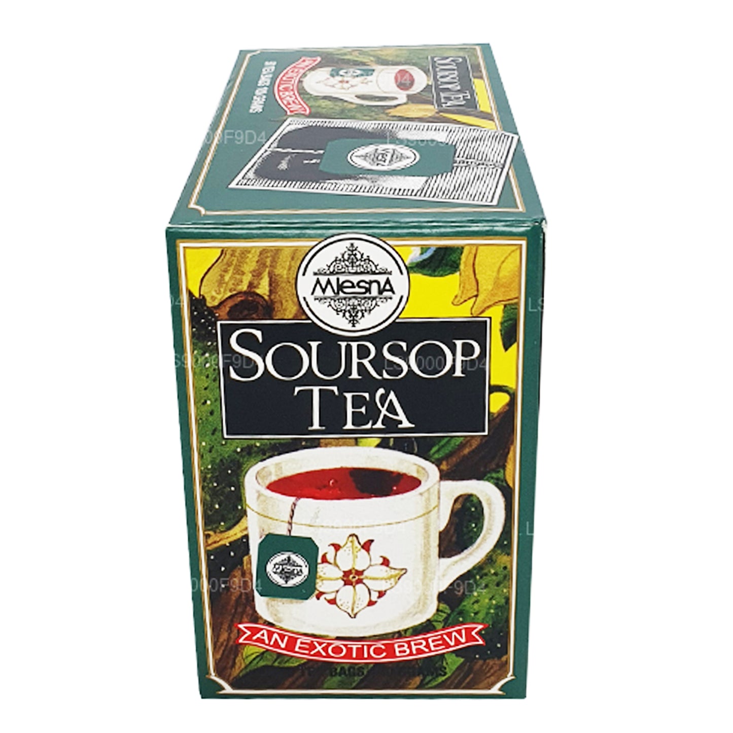 Té de guanábana Mlesna «Una cerveza exótica», 50 bolsitas de té (100 g)