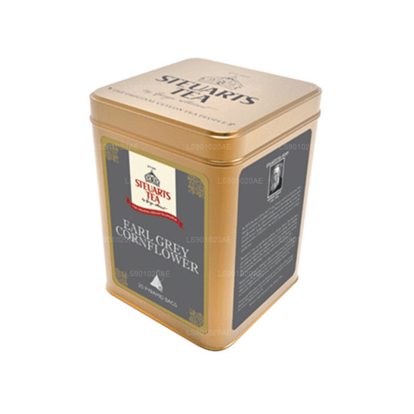 Té de aciano George Steuart Earl Grey (40 g) 20 bolsitas de té