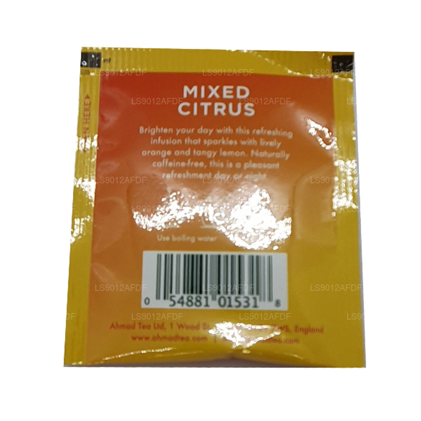 Té cítrico mixto Ahmad Tea (40 g) 20 bolsitas de té