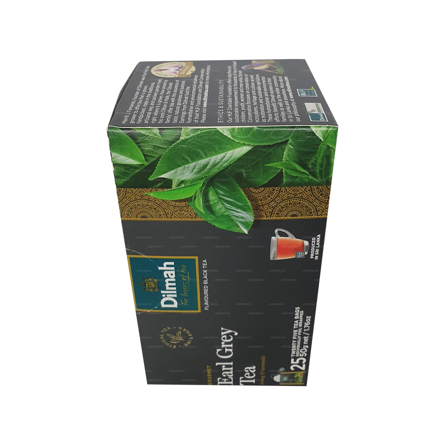 Dilmah Earl Grey (50 g), 25 bolsitas de té