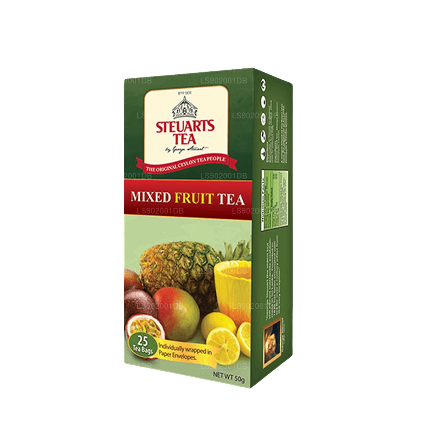 Té de frutas mixtas George Steuart (50 g), 25 bolsitas de té